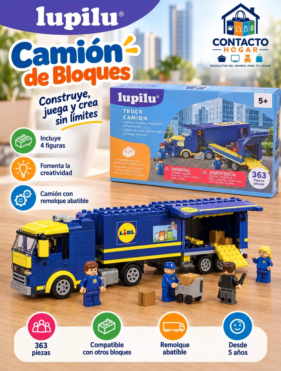 Camión de Bloques
