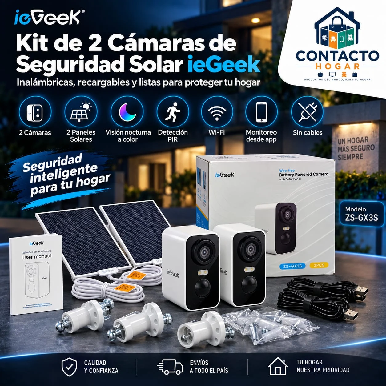 Cámara a batería