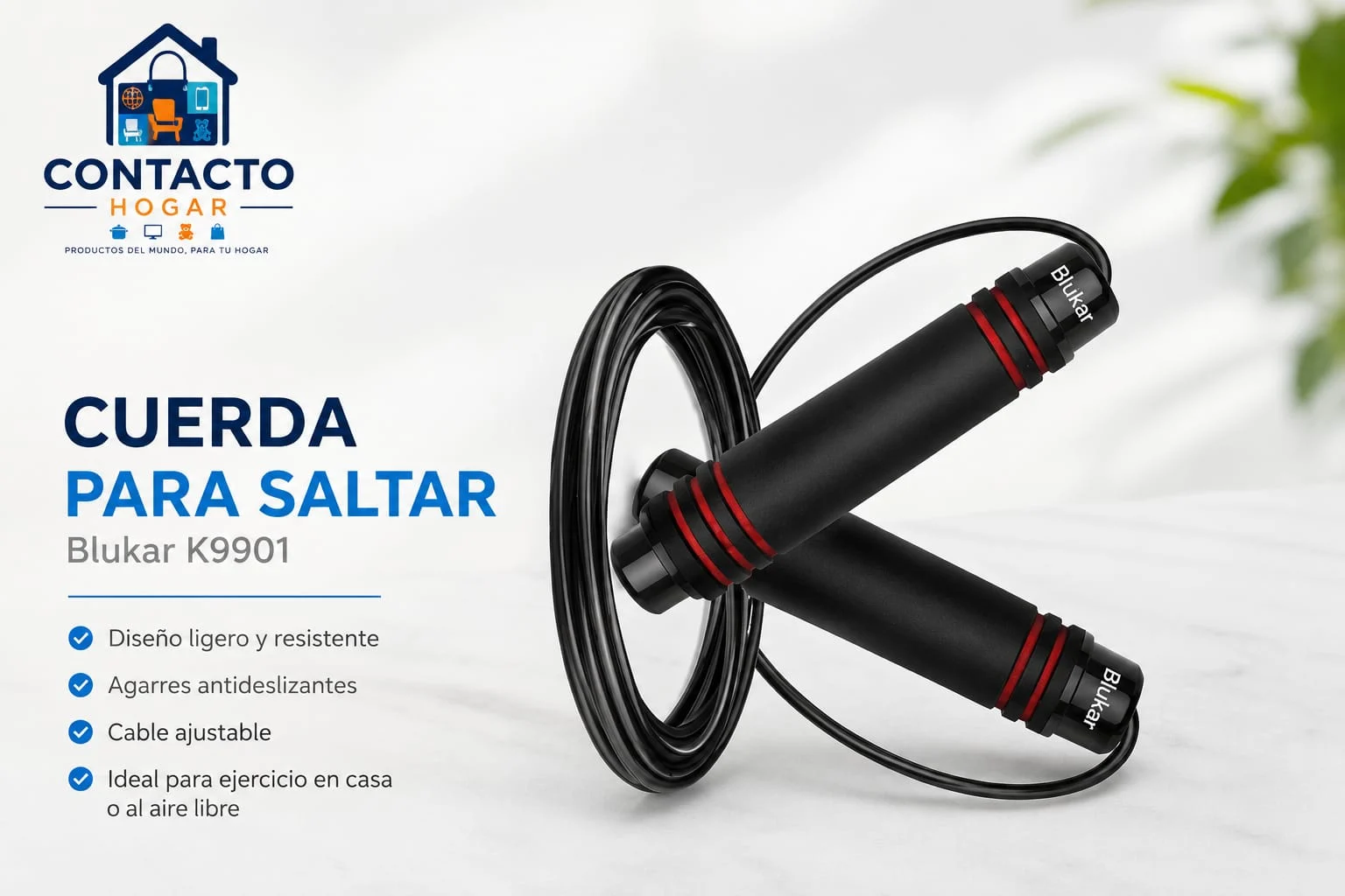 Cuerda para saltar Blukar