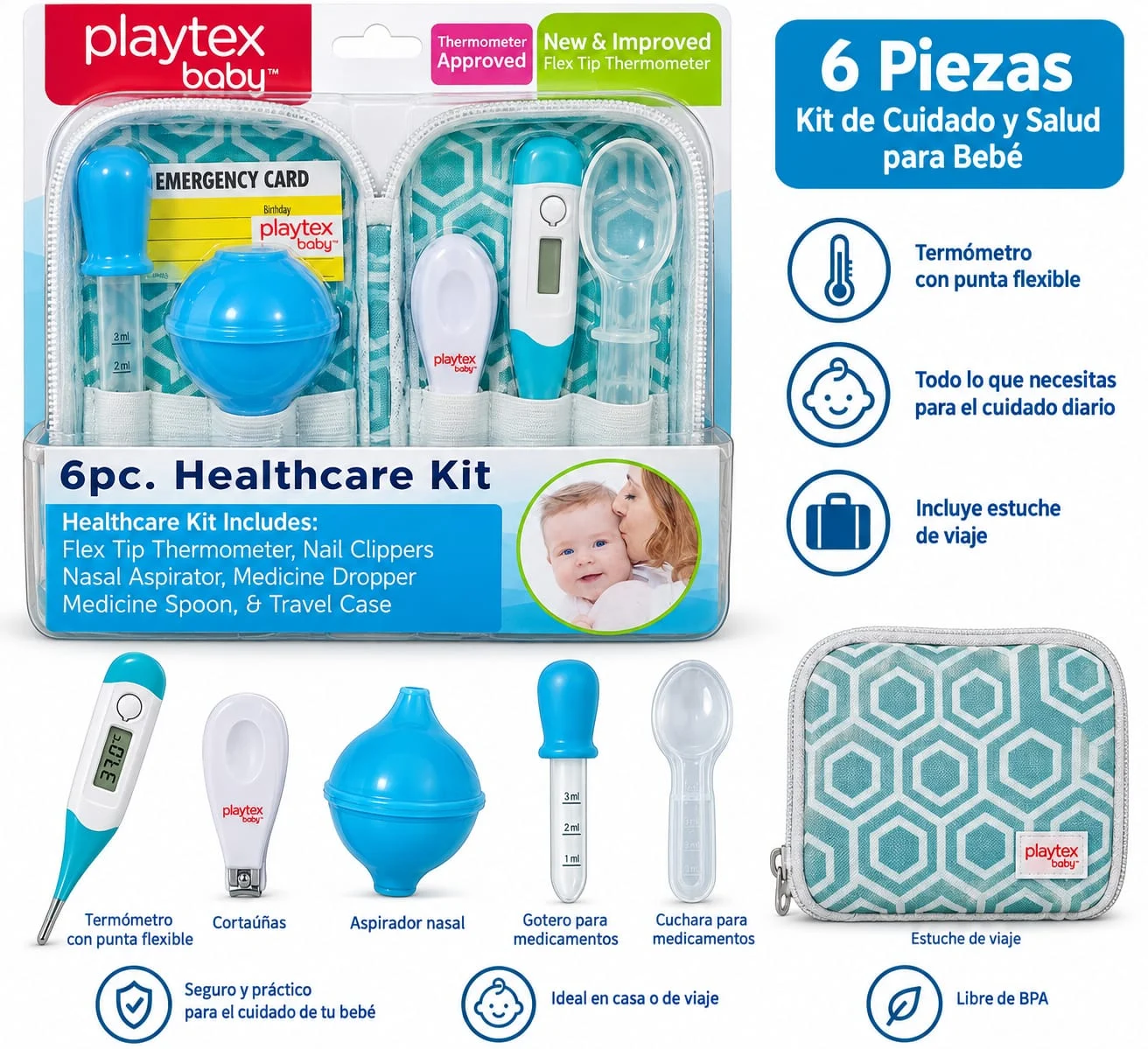 Kit de Cuidado y Salud para Bebé