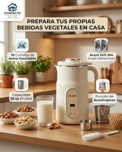 Máquina para hacer bebidas vegetales