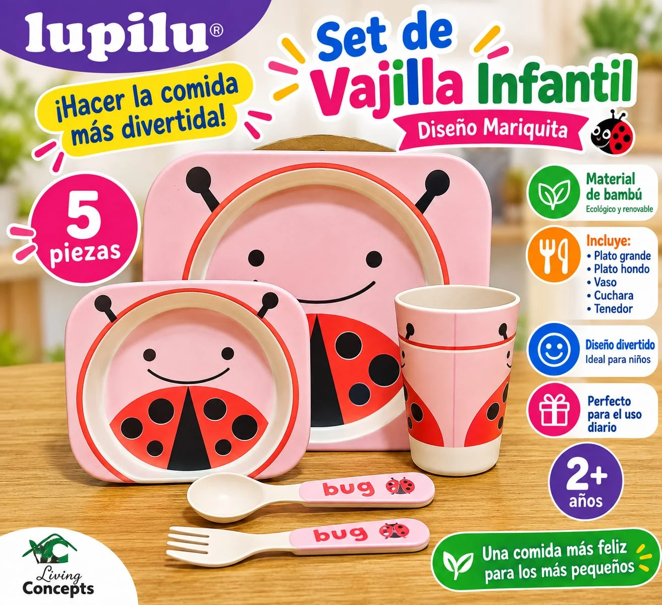 Set de Vajilla Infantil